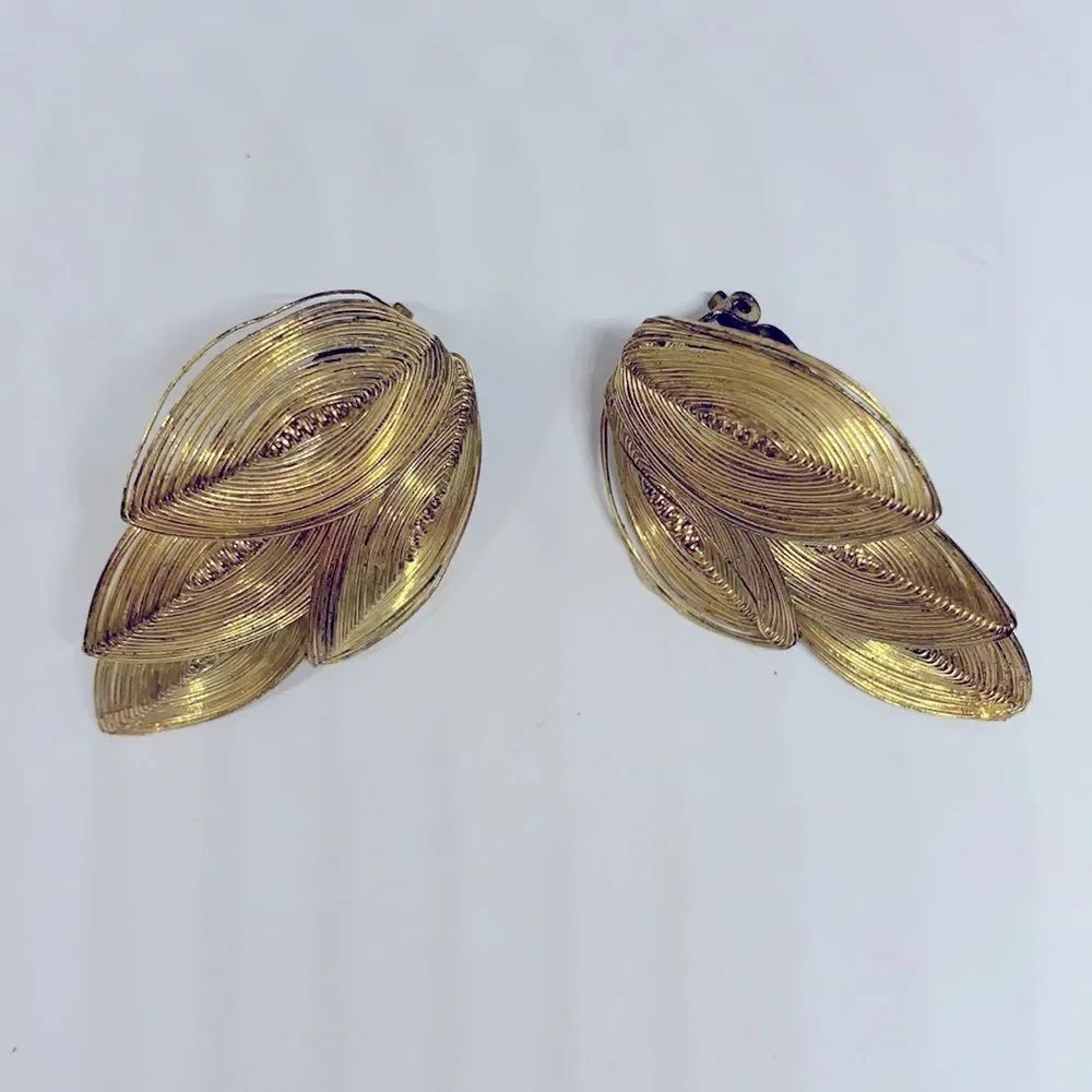 Gold Vintage Earrings